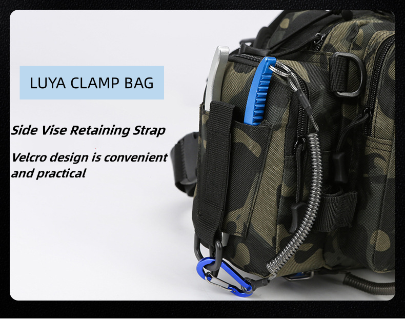 Waterproof Multi-functional Fishing Backpack for Fishing, Climbing, Hiking & Camping - Convenient Tackle Storage Bag with Multiple Compartments