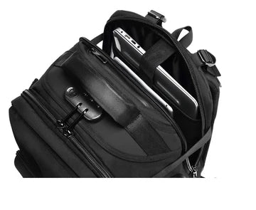 Multi-functional short trip bag large capacity waterproof men's shoulder bag