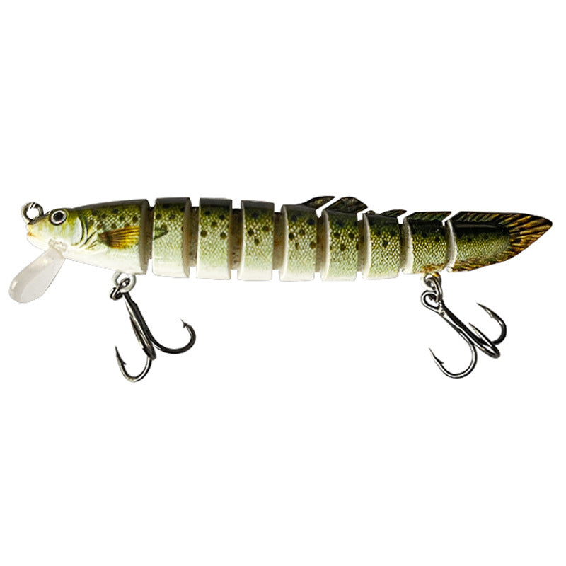 Multi-section fake bait slowly sinks nine-section loach bionic fish bait