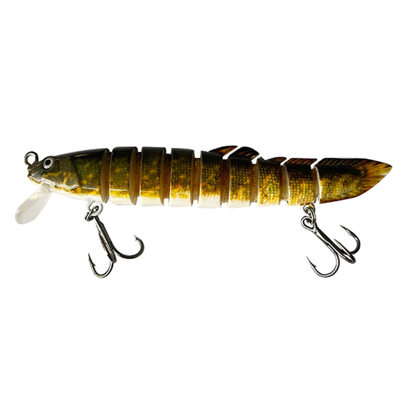 Multi-section fake bait slowly sinks nine-section loach bionic fish bait