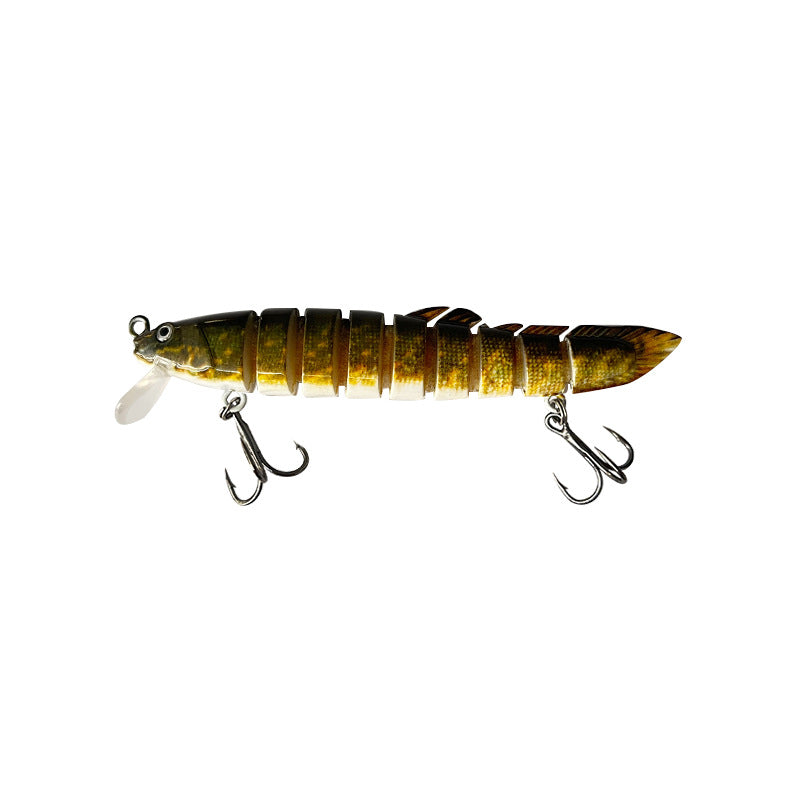 Multi-section fake bait slowly sinks nine-section loach bionic fish bait