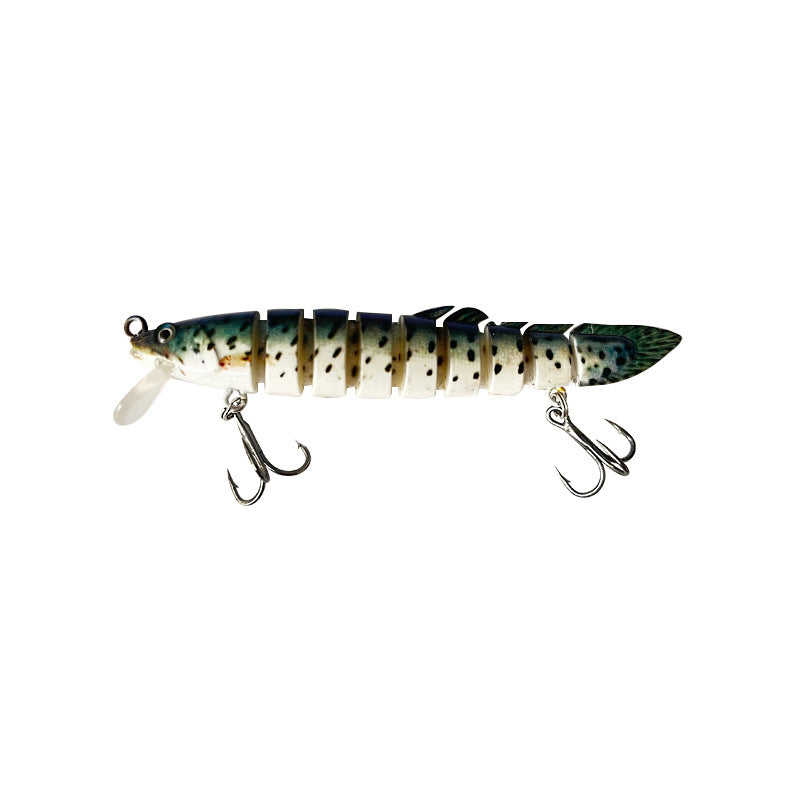 Multi-section fake bait slowly sinks nine-section loach bionic fish bait