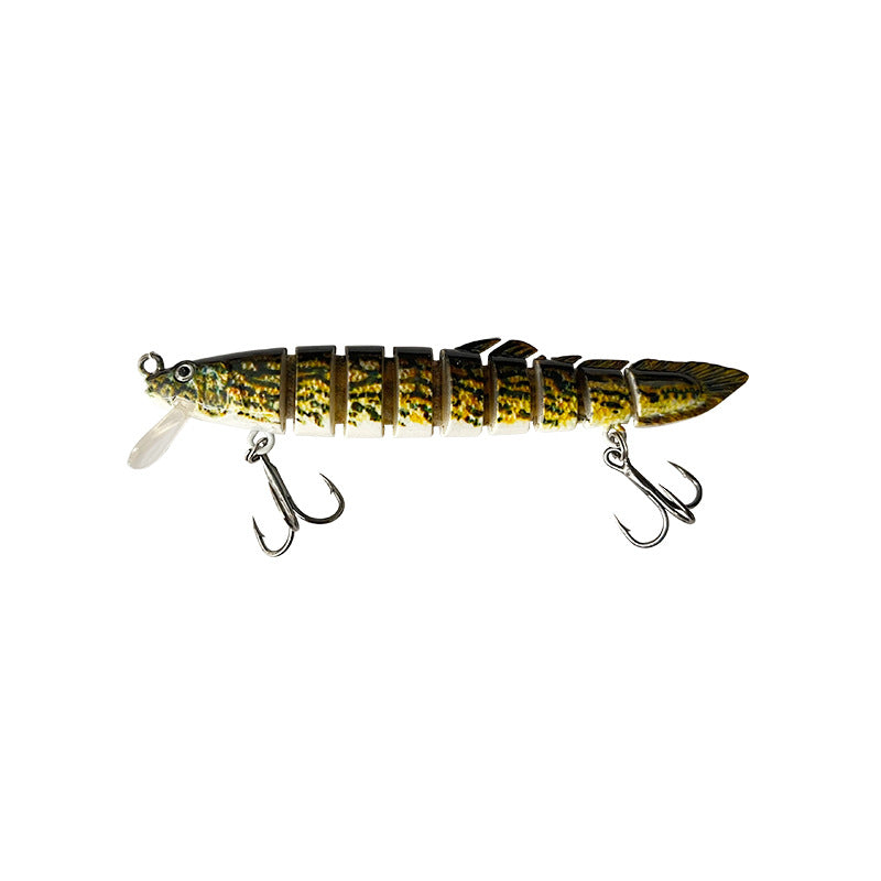 Multi-section fake bait slowly sinks nine-section loach bionic fish bait